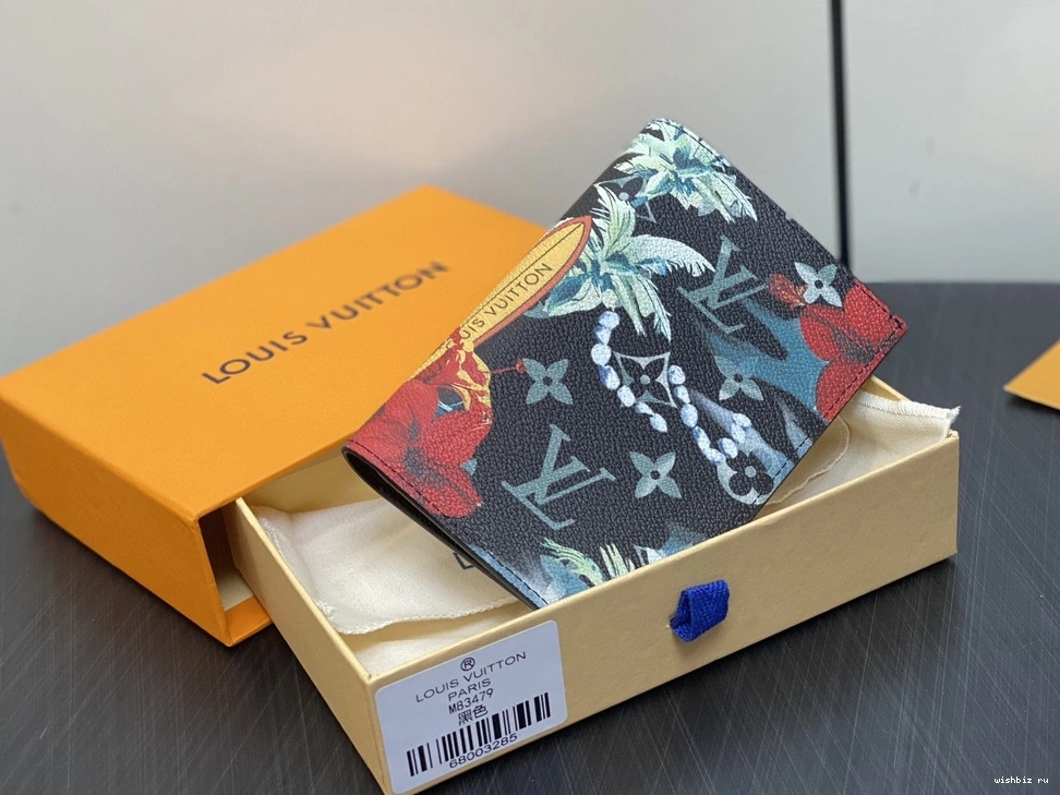 WIS PASSPORT Louis COVER-10*14*2.5CM Vuitton 0808